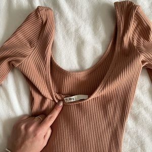 Wilfred scoop neck bodysuit -size XS